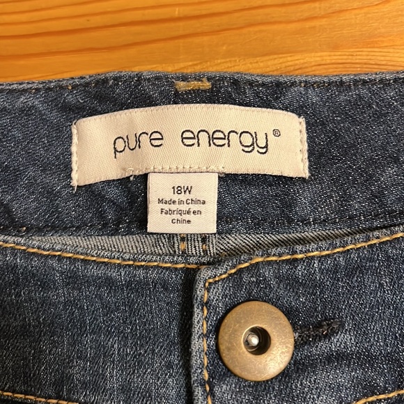 Pure Energy Denim 18W Short medium dark wash - Picture 5 of 8